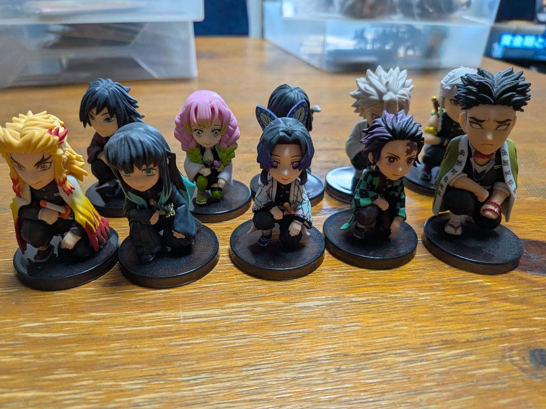 鬼滅の刃　フィギュアセット　柱　竈門炭治郎