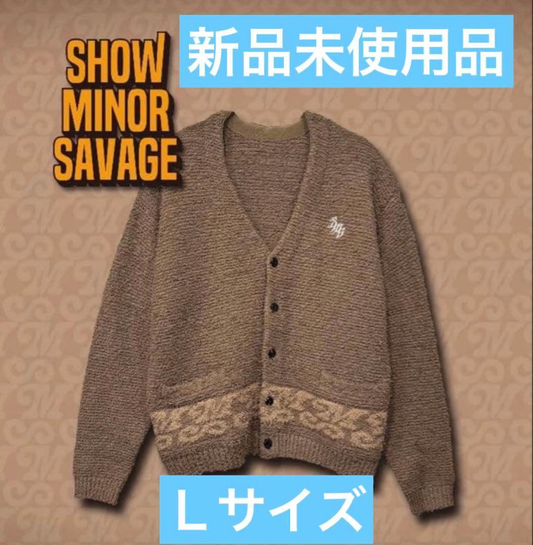 【新品未使用品】ShowMinorSavage ジャガードカーディガン