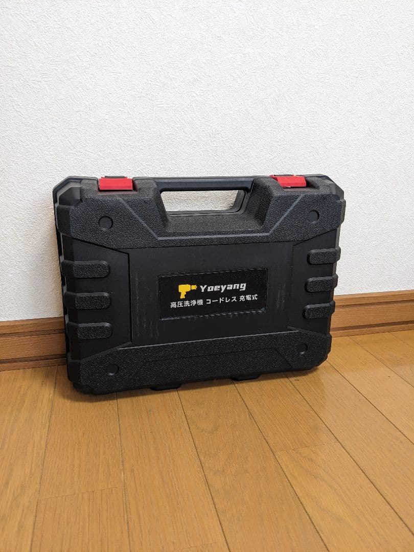 高圧洗浄機 8MPa コードレス 充電式 残量表示 バッテリー2個 低騒音