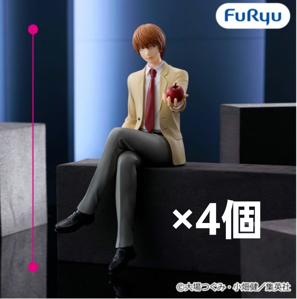 DEATH NOTE 夜神月　ぬーすと　フィギュア4個