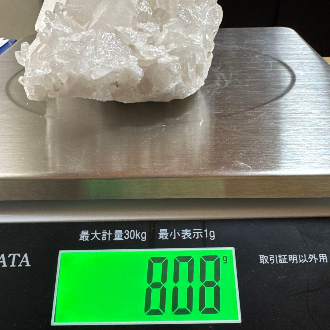 高品質　ブラジル産　水晶クラスター　透明感