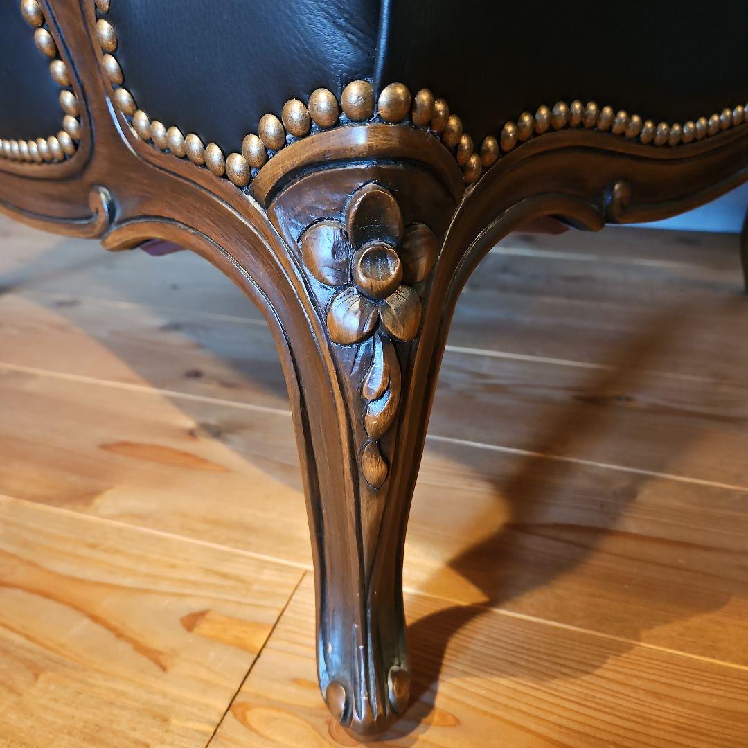 Karimoku　Domani カリモク 最高峰 ドマーニ　ルイXV 本革　A