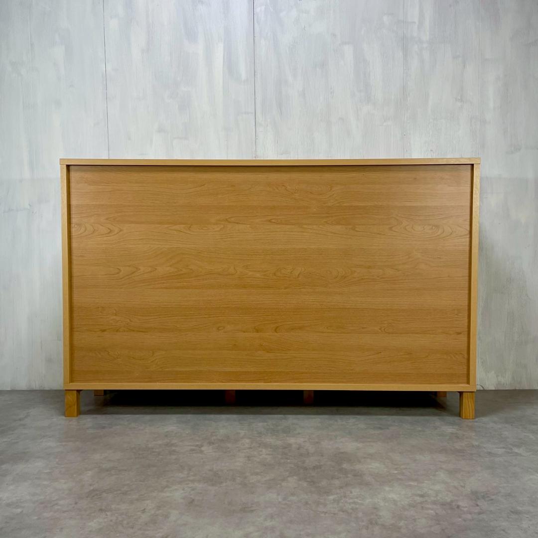 高野木工 レッチェ マガジンラック ホワイトオーク キャビネット ナチュラル