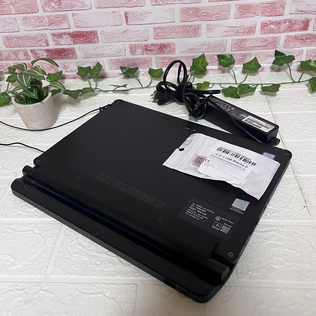 ★タッチパネル美品 SSD128GB メモリ8GB★Q738/SB PC136