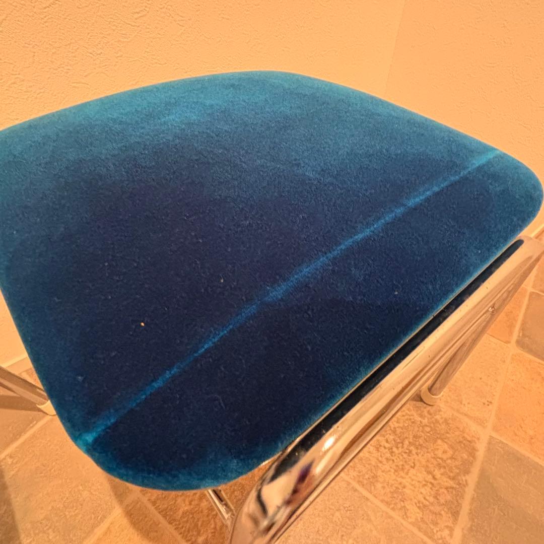 アーケード ビデオゲーム椅子 青　中古ゲーセンイス　アストロシティ カプコン