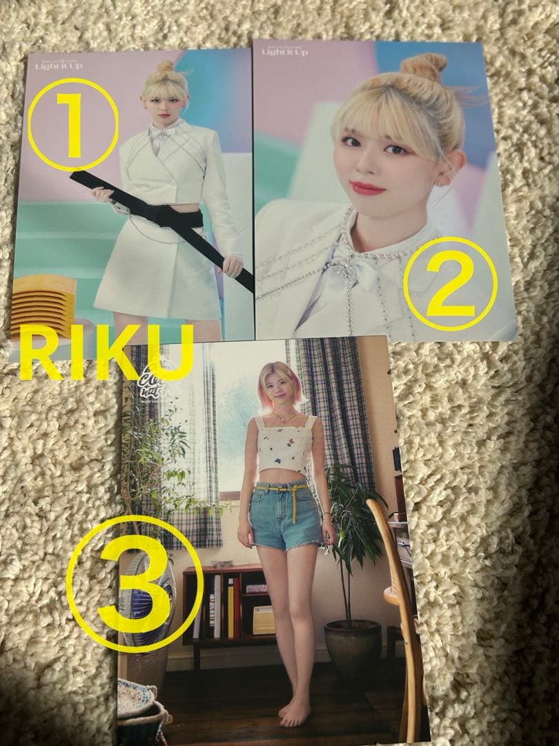 NiziU 公式ペンライト　【新品】　＋フォト