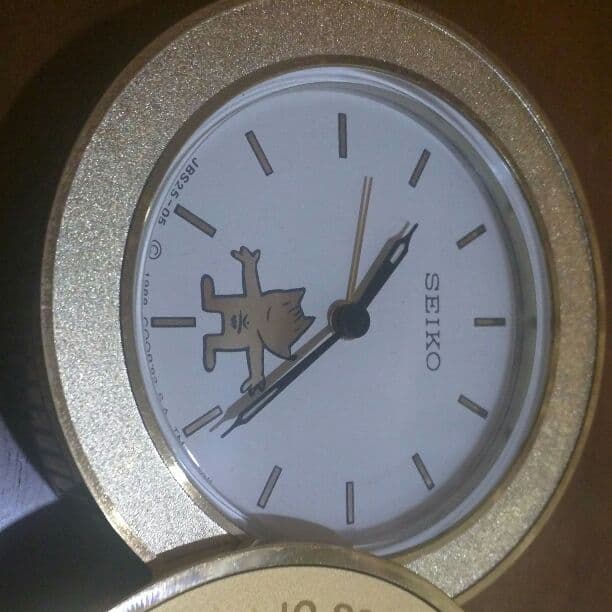 SEIKO置時計(バルセロナオリンピック コビーモデル)