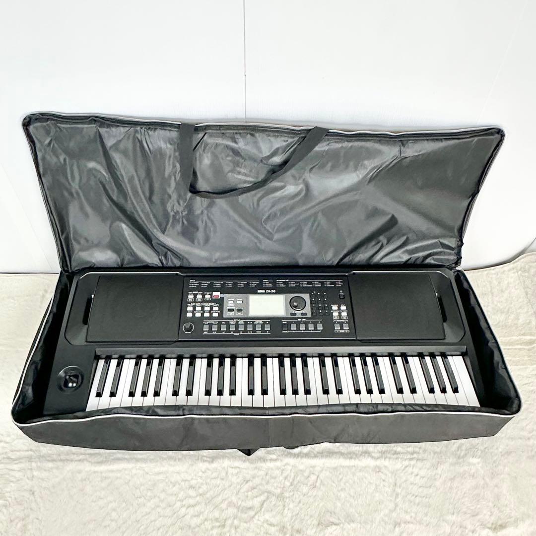 ✨美品✨KORG EK-50 61鍵盤 KORG PS-3ペダル付