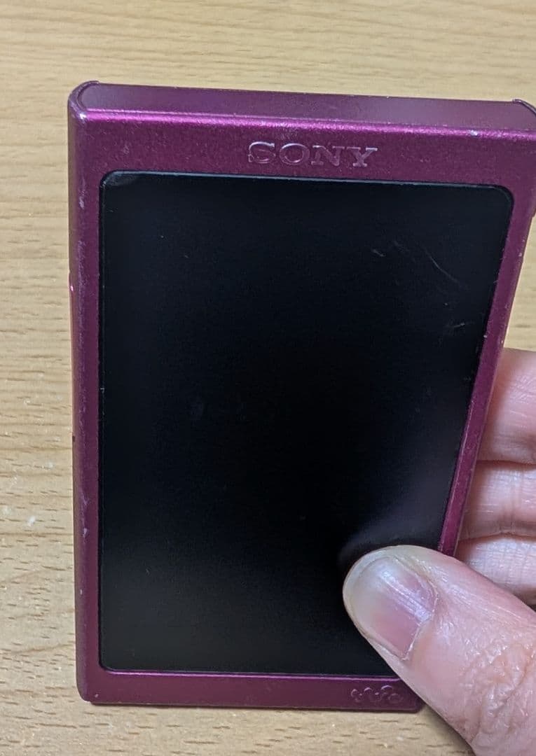 SONY NW-A35 ウォークマン　ボルドーピンク　TypeC変換アダプタ付