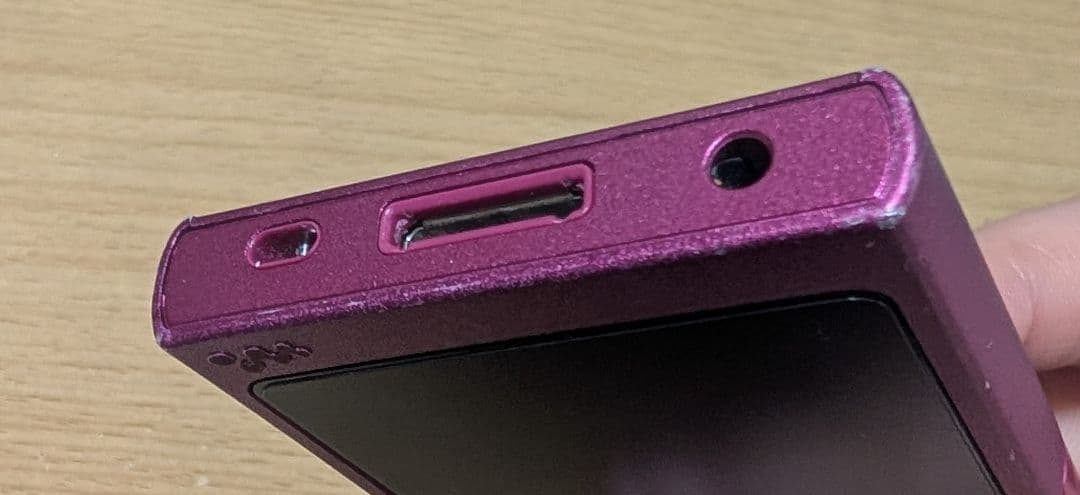 SONY NW-A35 ウォークマン　ボルドーピンク　TypeC変換アダプタ付