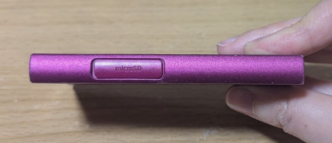 SONY NW-A35 ウォークマン　ボルドーピンク　TypeC変換アダプタ付