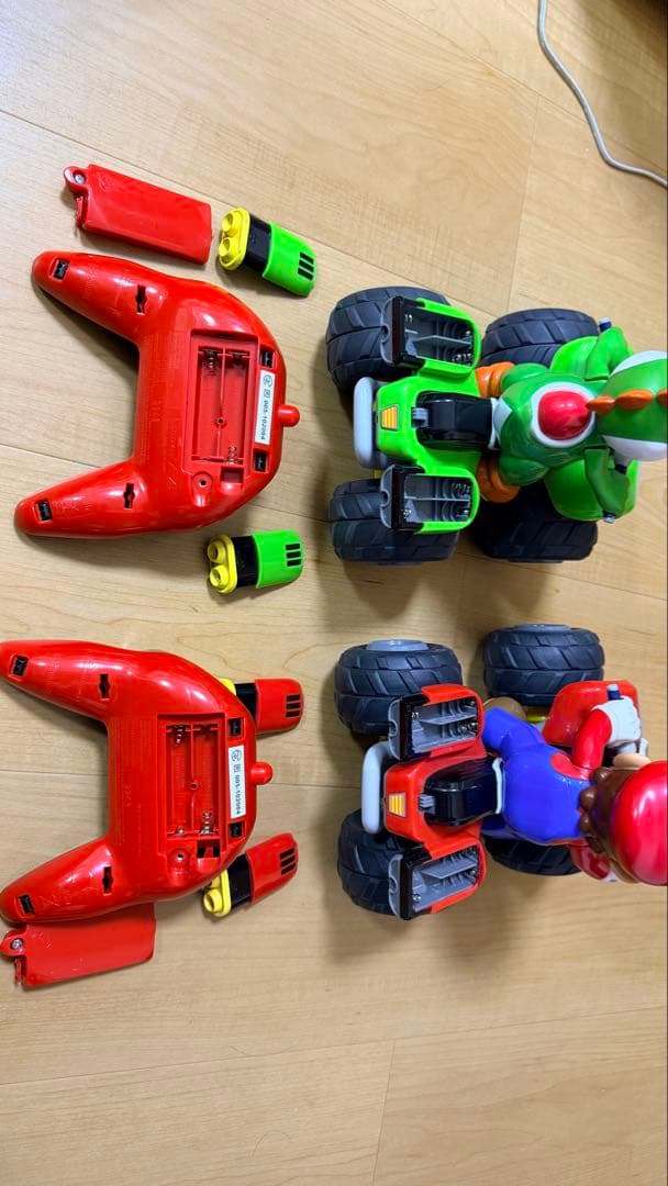 マリオカート ヨッシー マリオ ラジコン RCカー 2台セット