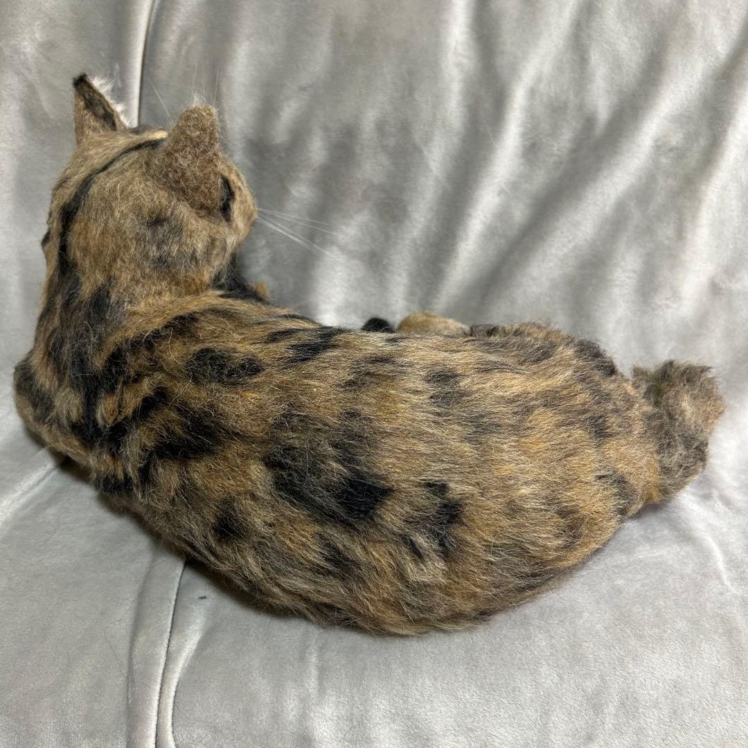 羊毛フェルト 猫