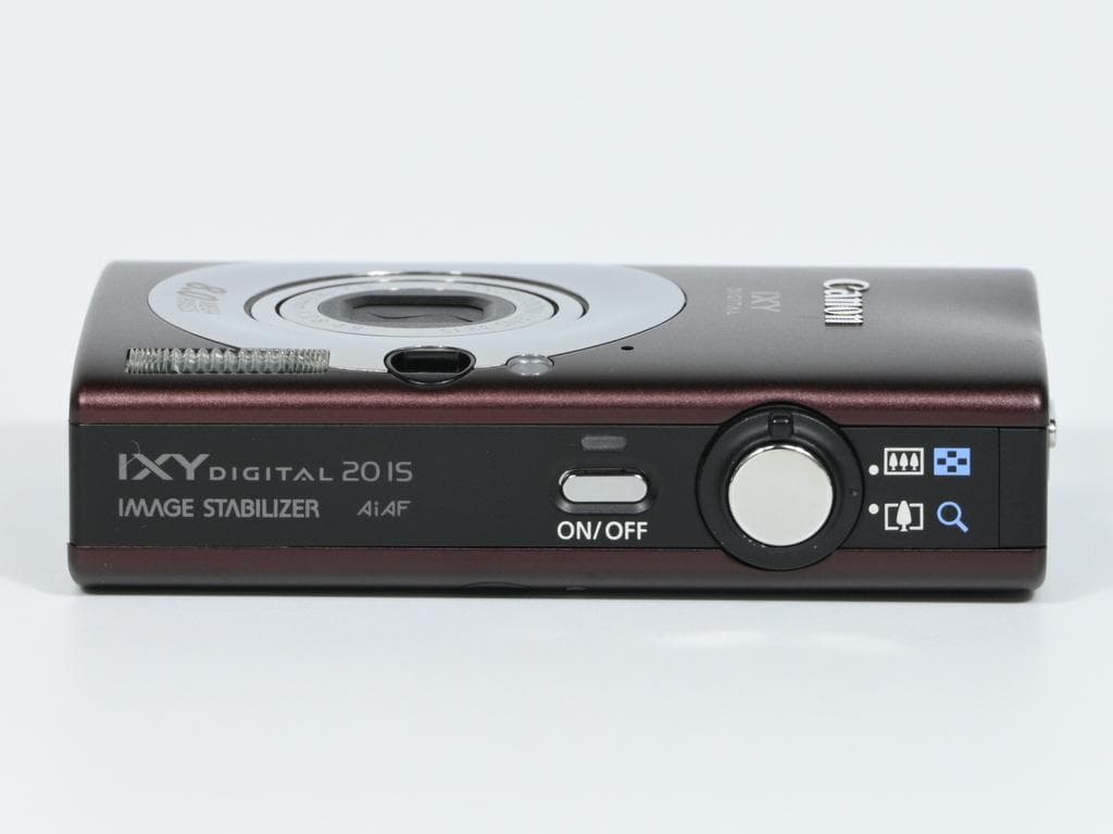 【美品】 キヤノン　Canon IXY DIGITAL 20 IS ブラウン