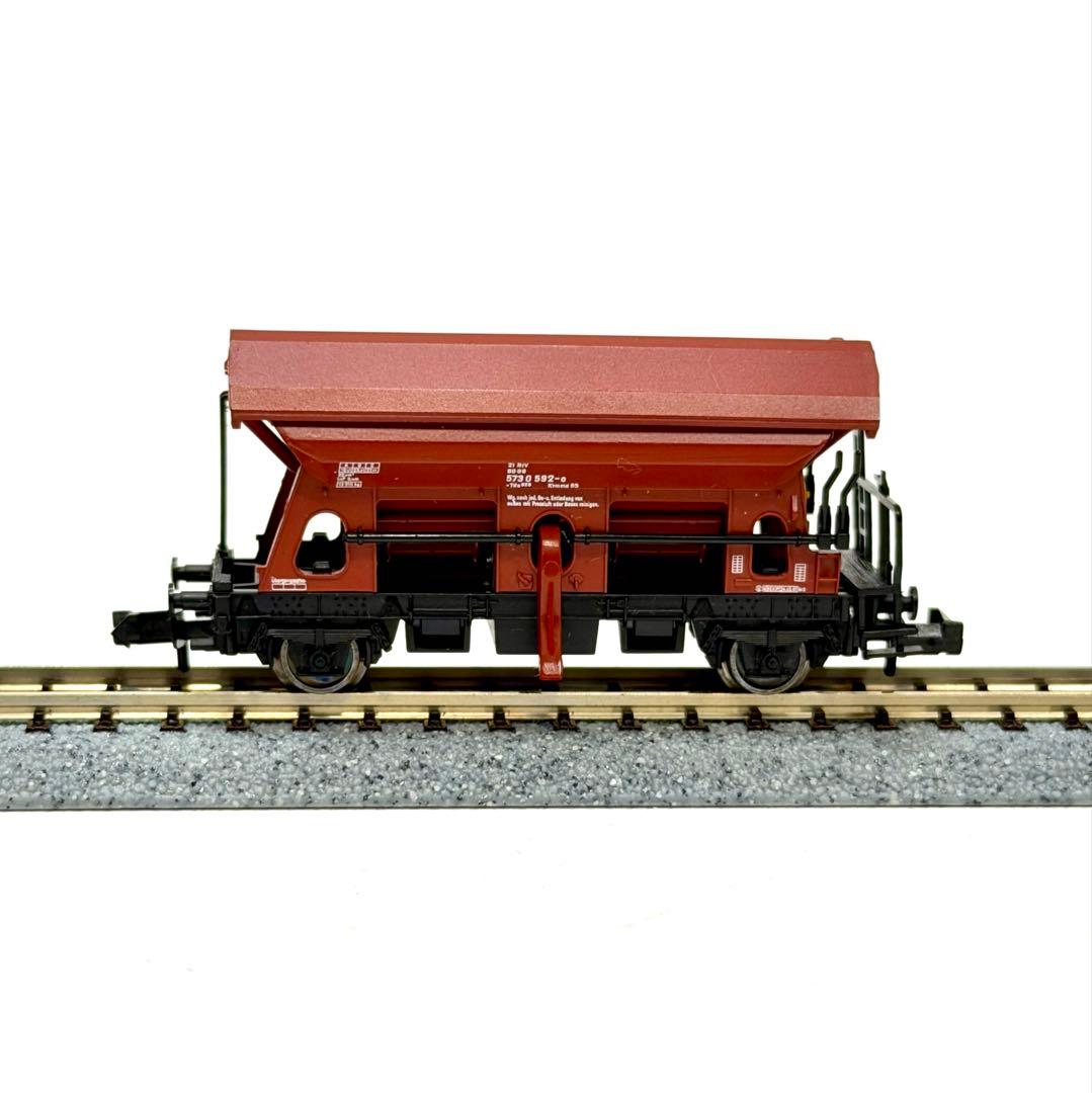 KATO NゲージED19 電気機関車と貨車セット+ライト点灯車掌車