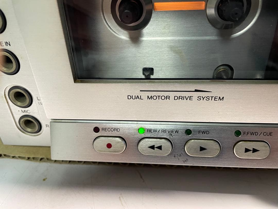 AIWA カセットデッキ　AD F70ジャンク