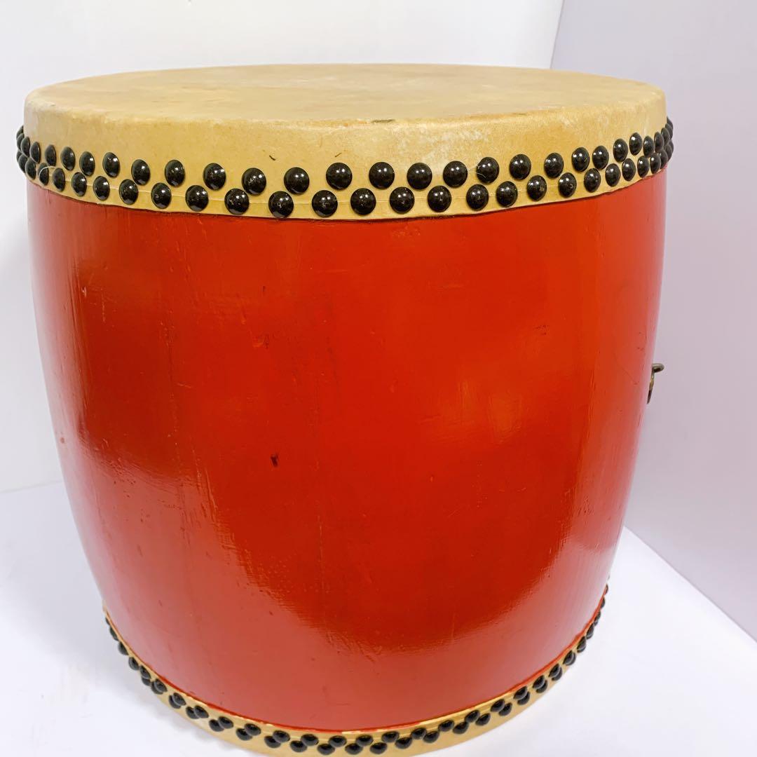 【送料込み】沖縄伝統芸能 エイサー太鼓 大サイズ 直径45cm