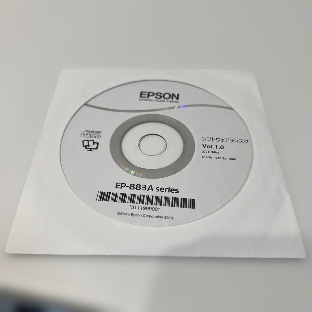 EPSON EP-883AW カラリオ プリンター 複合機 【黒にカスレあり】