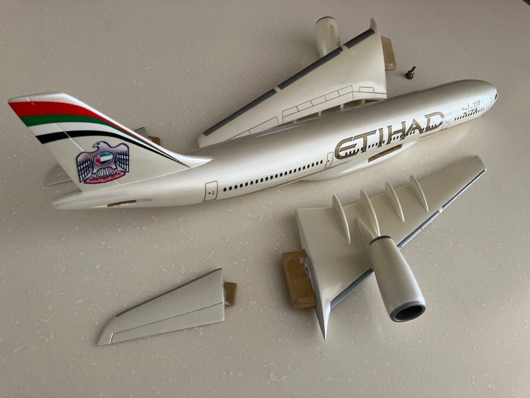モデルプレーン(1/100) Etihad A330?