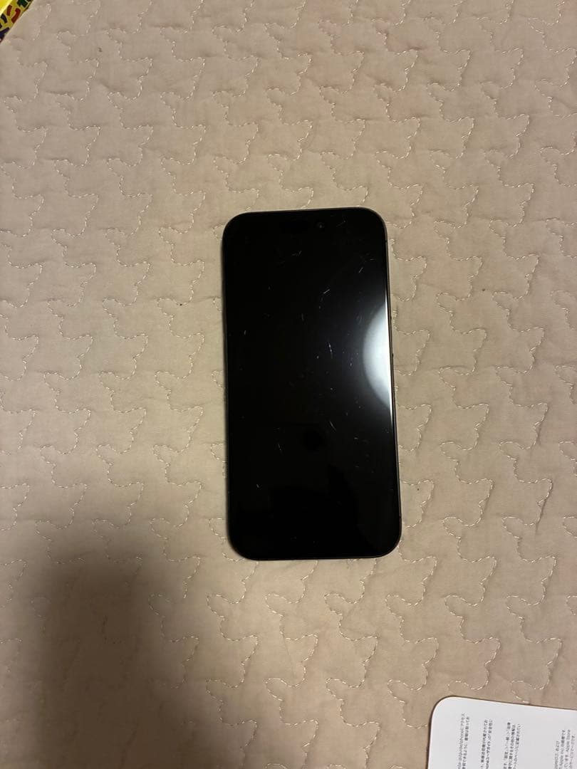 Apple iPhone 15 Pro ブラックチタニウム　SIMフリー