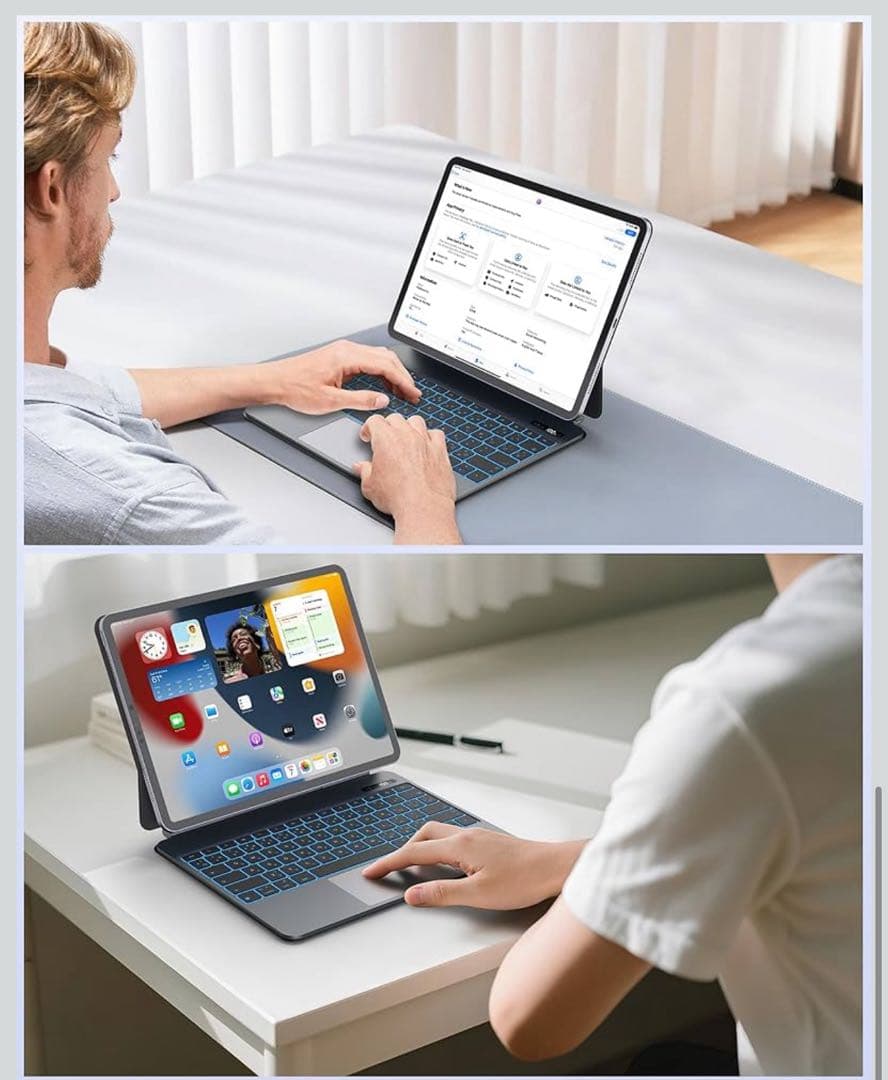 マジックキーボード　13インチ　12.9インチ　M3 M2 磁気吸着　軽量