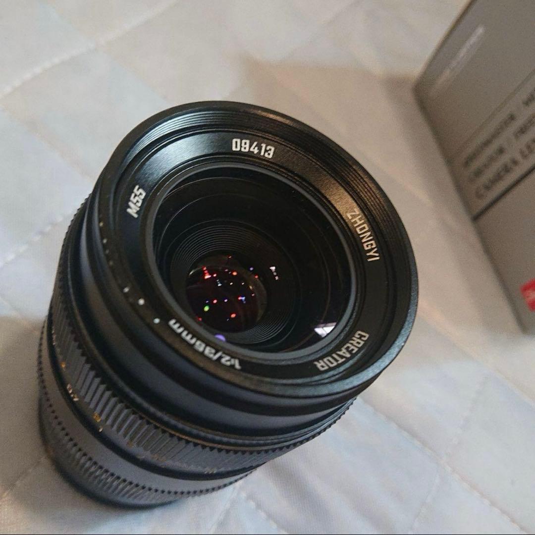 中一光学 CREATOR 35mm f2 Eマウント