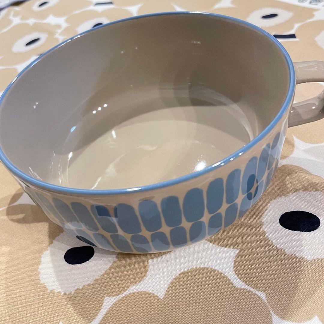 のこりわずかmarimekko Alku ディーププレートと取手付きボウル