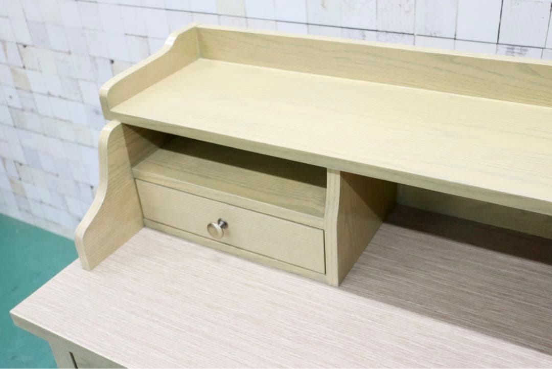GMFS399E○アンティーク調 コンソールテーブル 化粧台 飾り棚 店舗什器