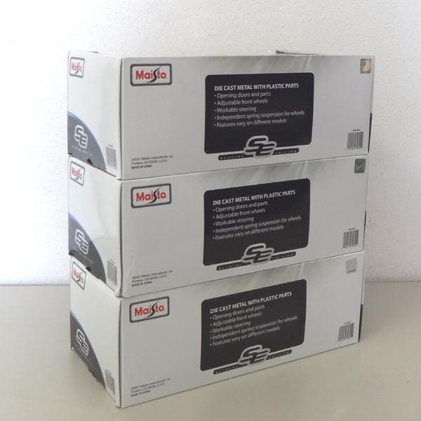 Maisto 2007ランボルギーニ ムルシエラゴ LP640 3台セット