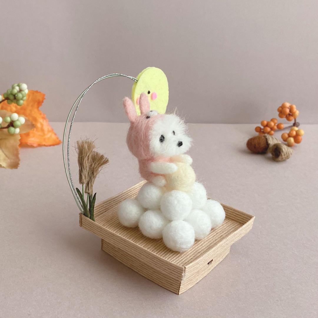 専用ページ　秋作品ウエスティ　羊毛フェルト