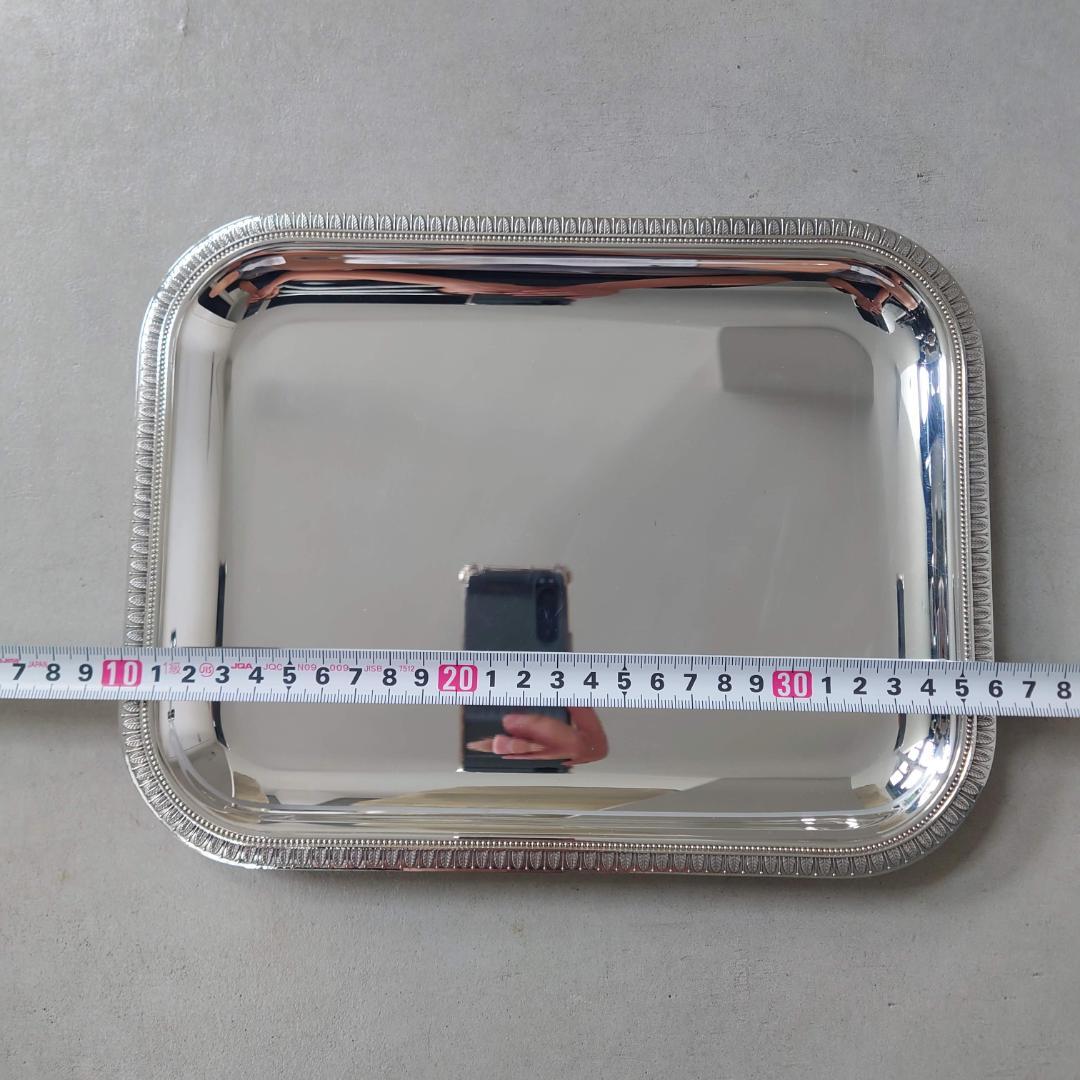 希少 美品 クリストフル マルメゾン トレイ 布袋付き