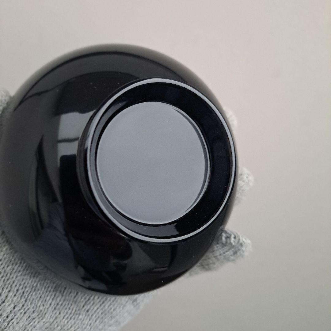 【秋田県　川連漆器　夫婦椀】天然木製　布袋型　未使用品