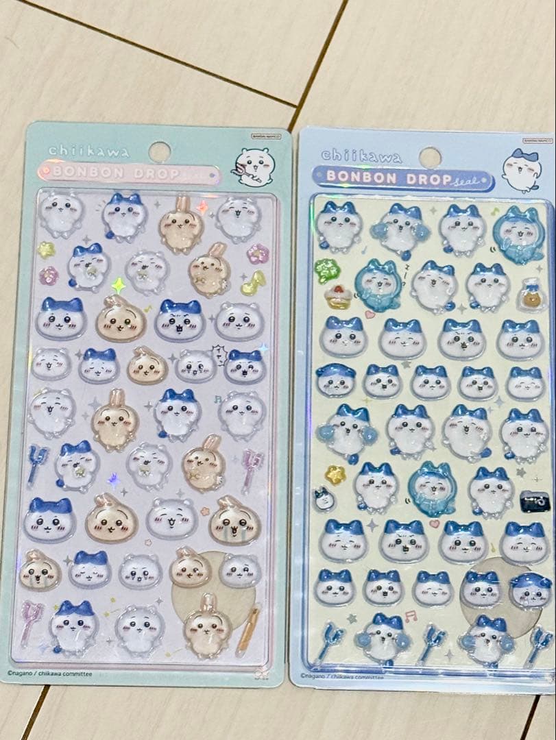 【正規品】ボンボンドロップシール　ちいかわ　第一弾　4種