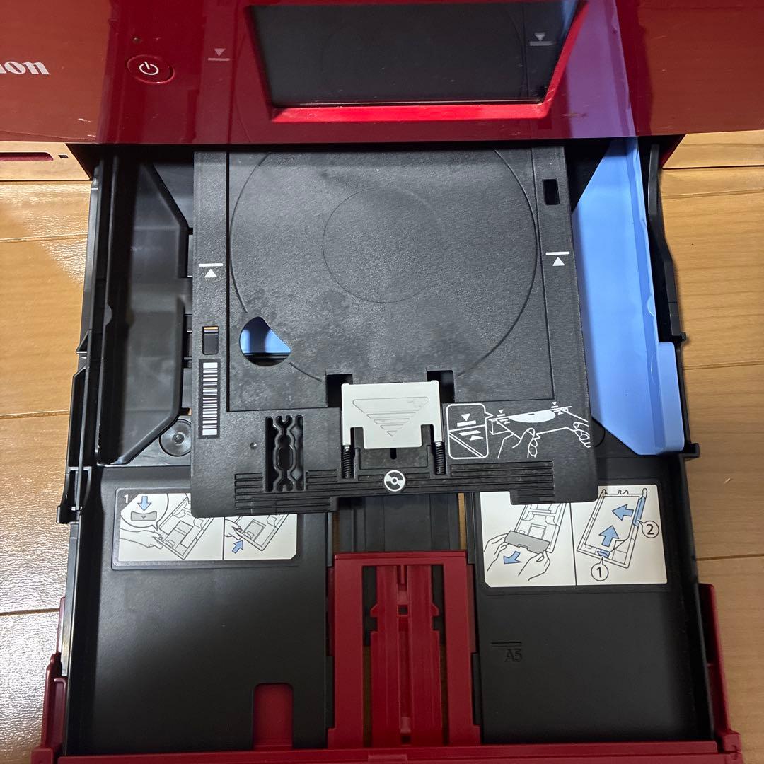 【良品】Canon TS8230 インクジェットプリンター レッド