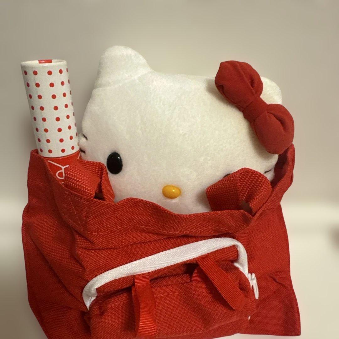 ハローキティ ぬいぐるみ リュック付き