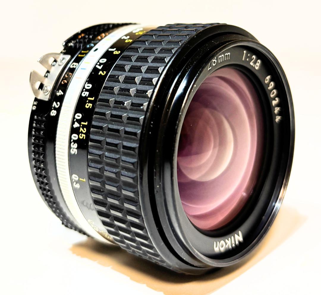 Nikon NIKKOR 28mm F2.8 レンズ