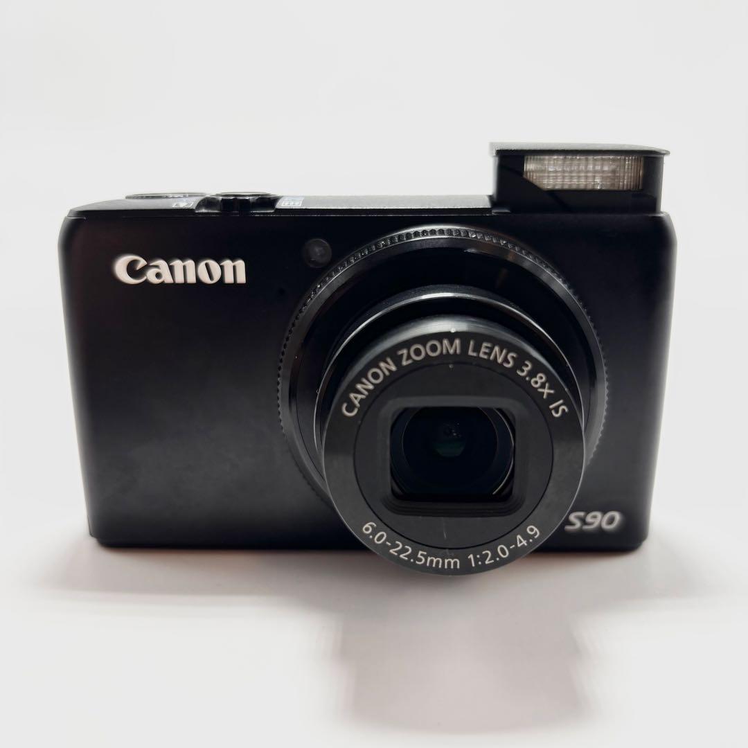 Canon Power Shot S90 ブラック デジタルカメラ PC1429