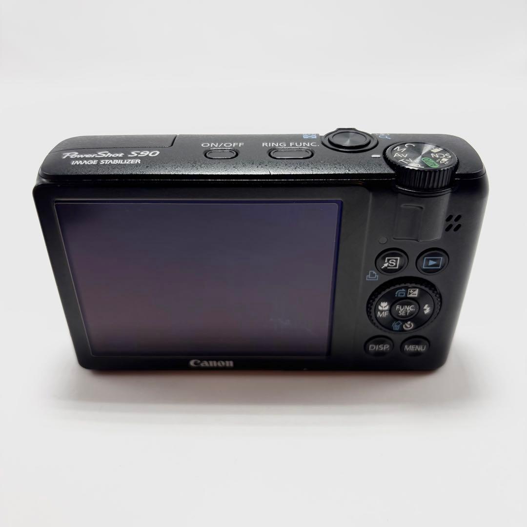 Canon Power Shot S90 ブラック デジタルカメラ PC1429