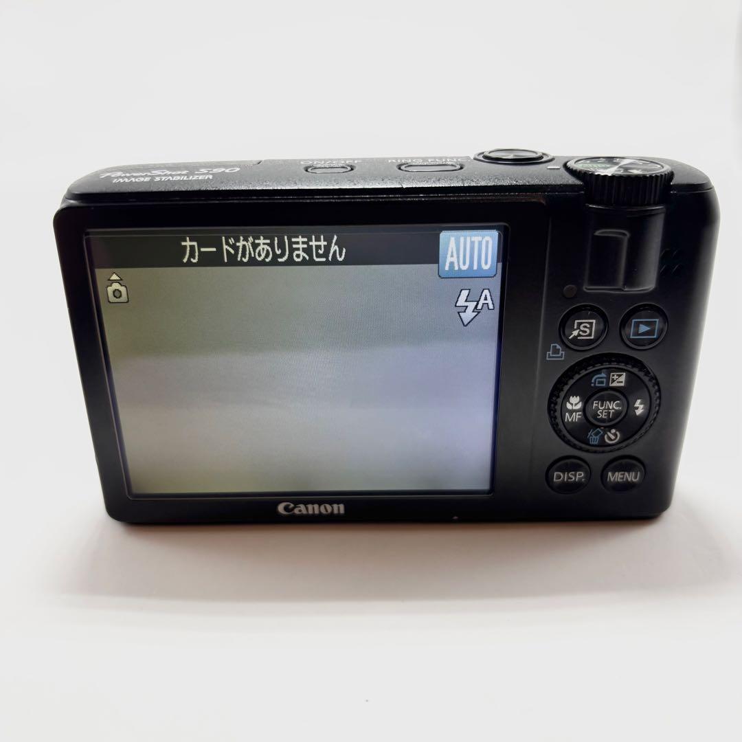 Canon Power Shot S90 ブラック デジタルカメラ PC1429