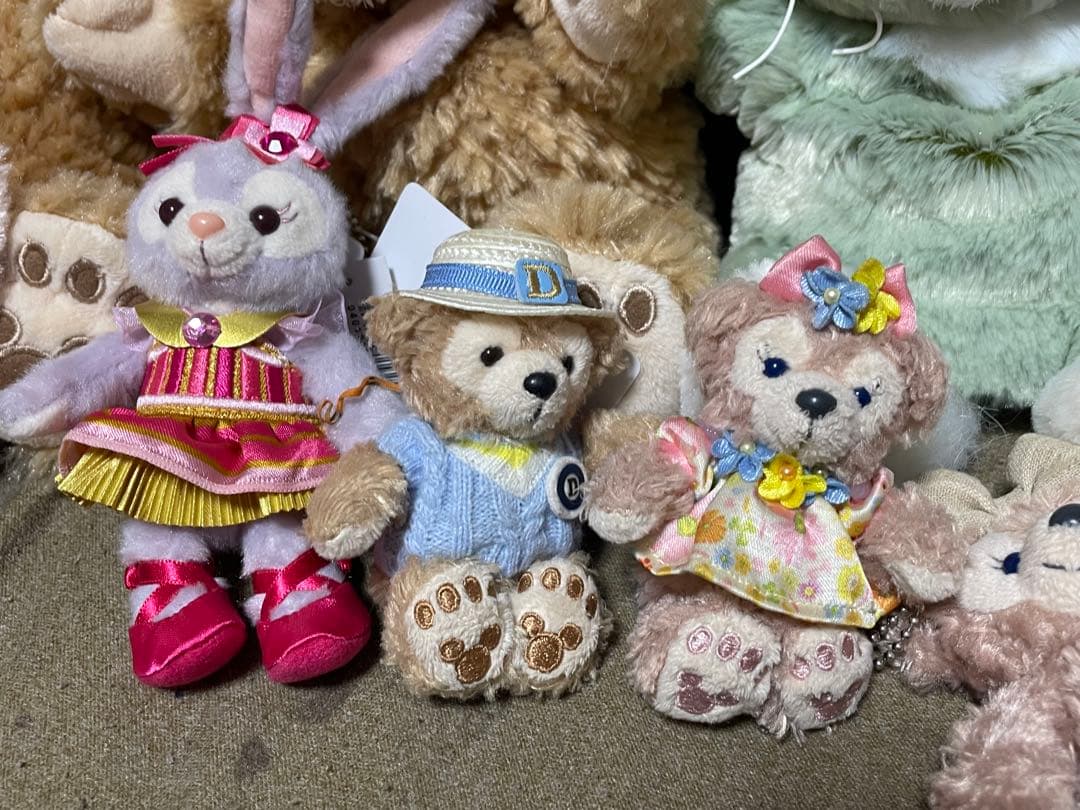 【まとめ売り】ダッフィー&フレンズ　ポシェット ぬいぐるみ　ぬいば　パペット