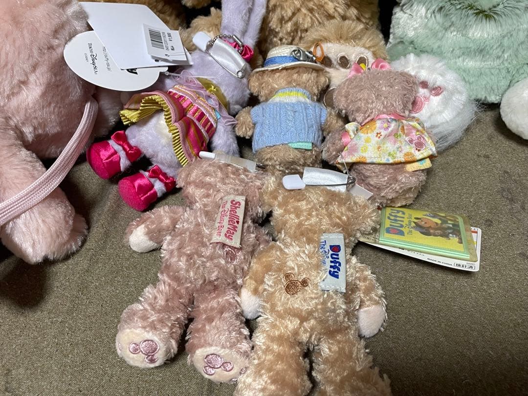 【まとめ売り】ダッフィー&フレンズ　ポシェット ぬいぐるみ　ぬいば　パペット