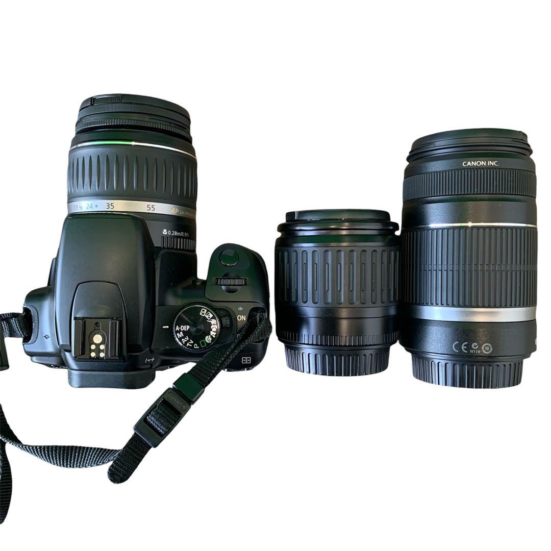 デジタルカメラ M19056 Canon EOS Kiss Digital X 55-250