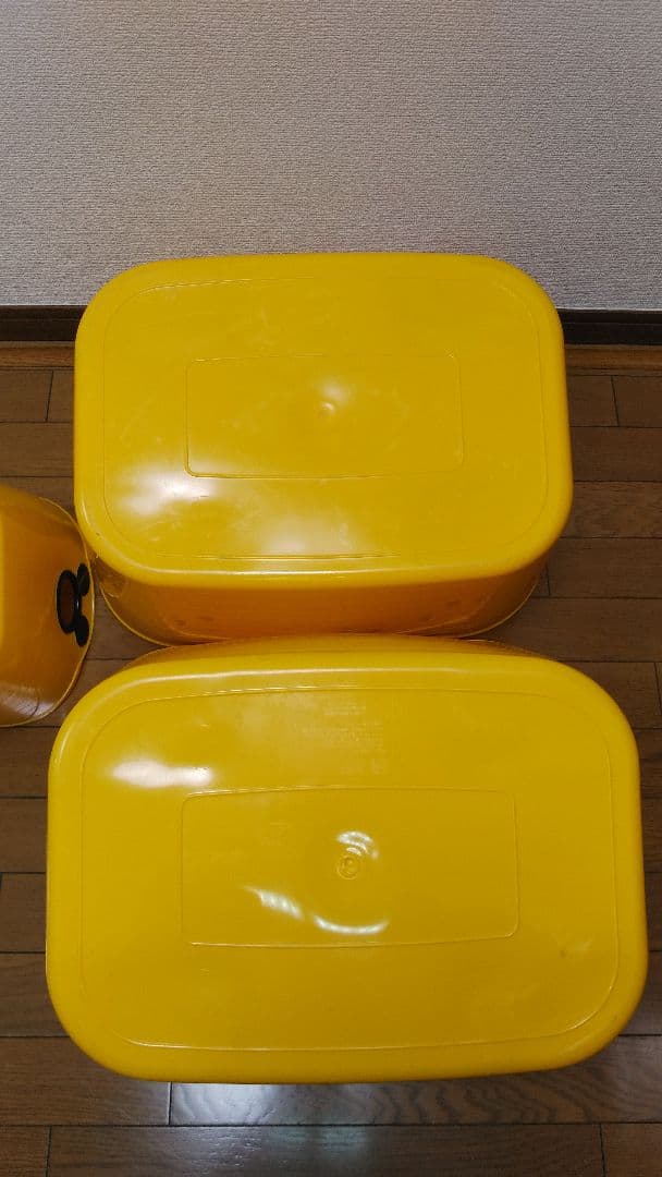 ディズニー ミッキーマウス やわらかバケツ 3個 錦化成 日本製