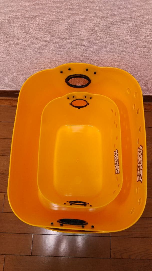 ディズニー ミッキーマウス やわらかバケツ 3個 錦化成 日本製