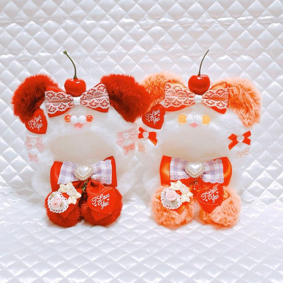 着ぐるみ くま おすわり ぬい服 12cm マスコット ちびぐるみ 682