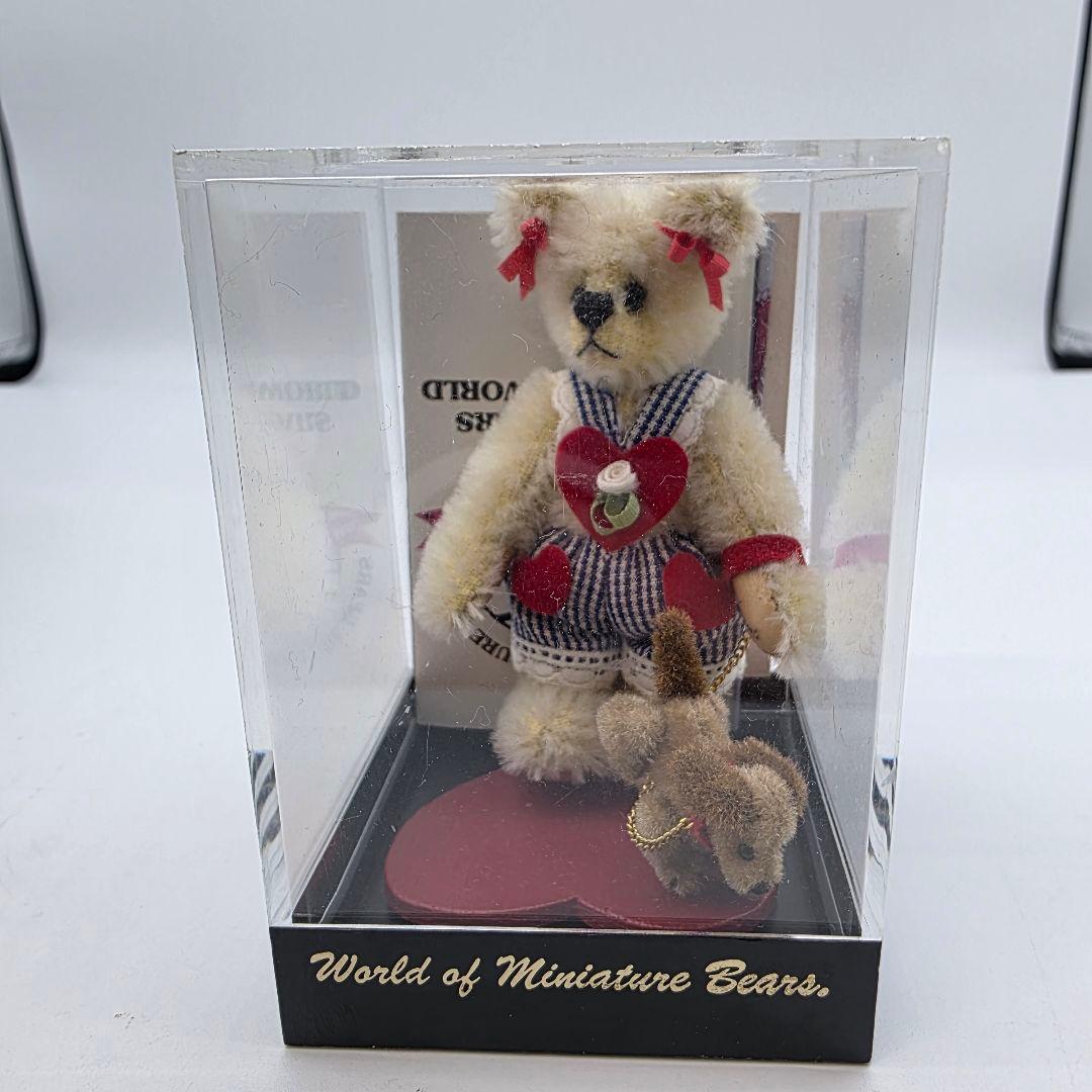 world of miniture bear テディベア　フィギュア　置き物