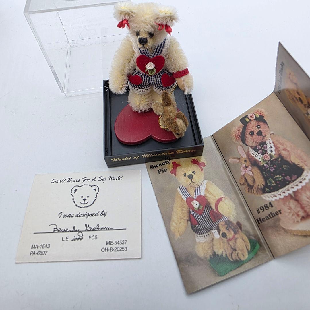 world of miniture bear テディベア　フィギュア　置き物