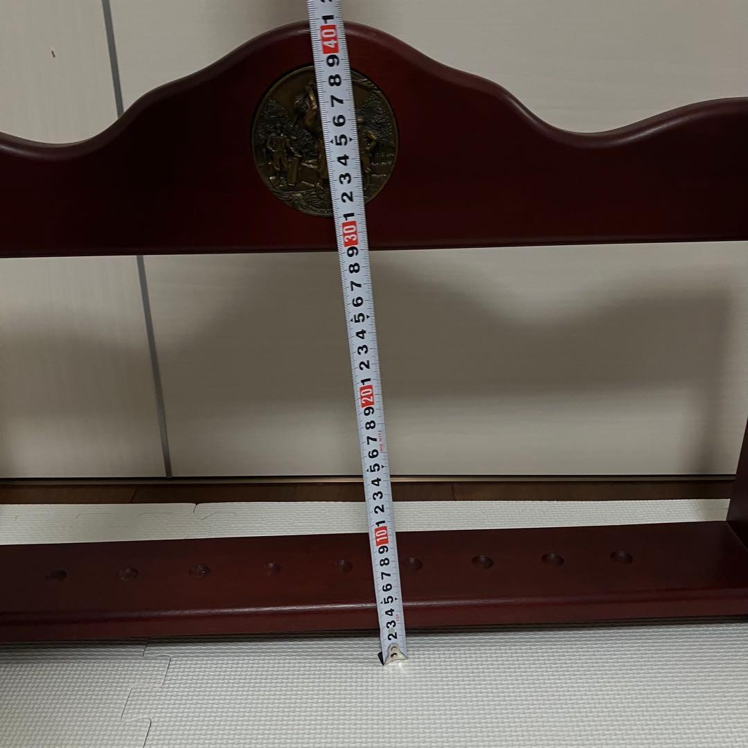 パターラック　ディスプレイスタンド　木製　ゴルフ　インテリア　ウォールラック