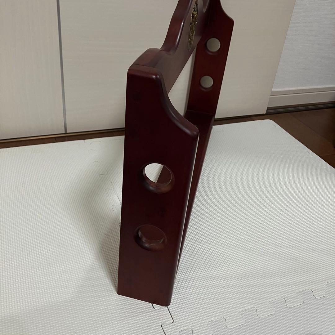 パターラック　ディスプレイスタンド　木製　ゴルフ　インテリア　ウォールラック
