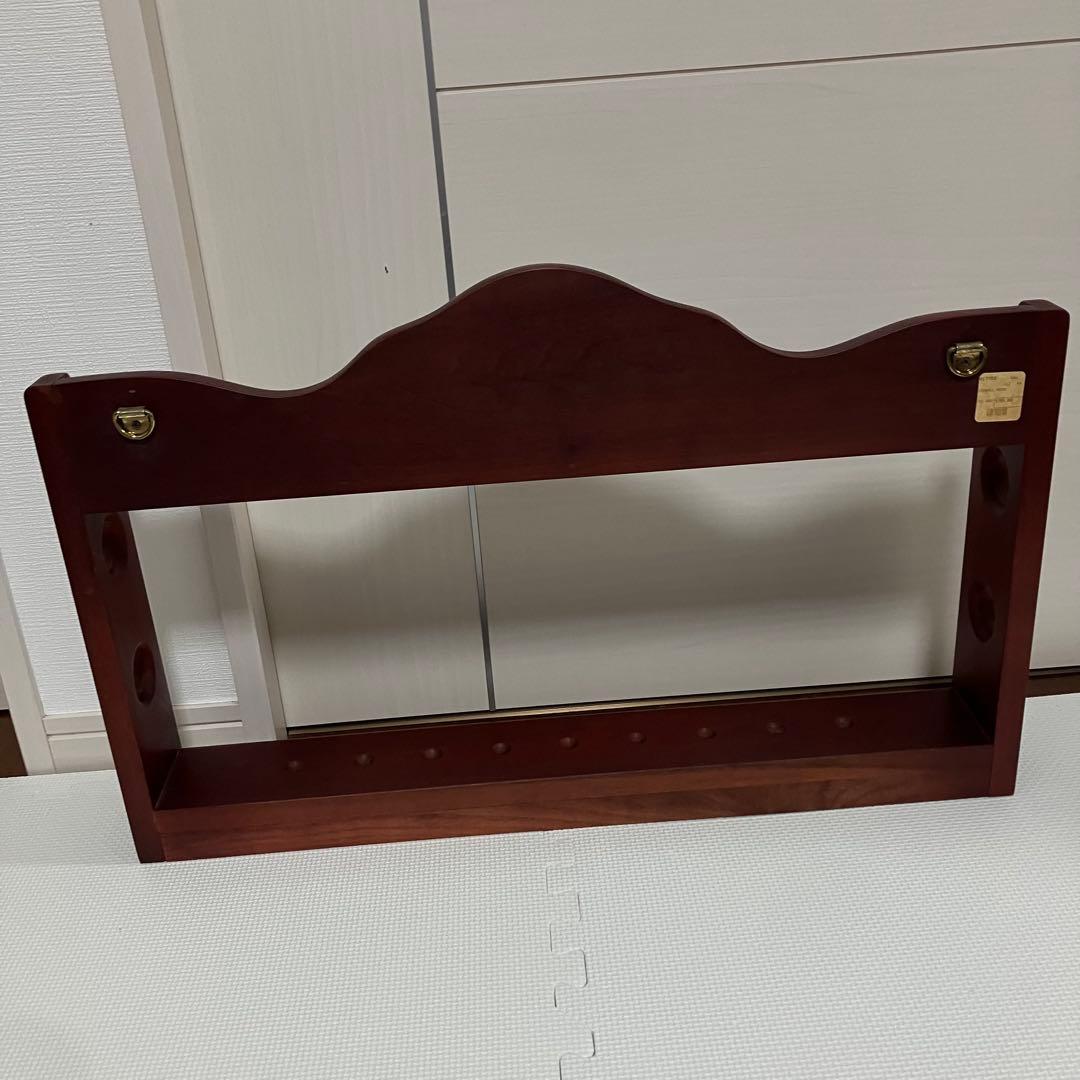 パターラック　ディスプレイスタンド　木製　ゴルフ　インテリア　ウォールラック